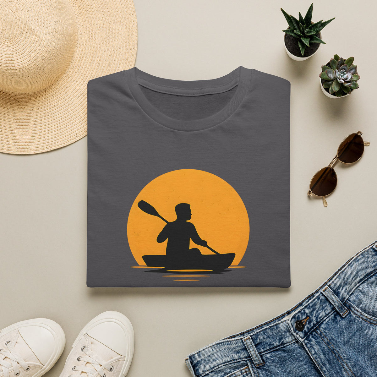 Kayaker at Sunset T-Shirt