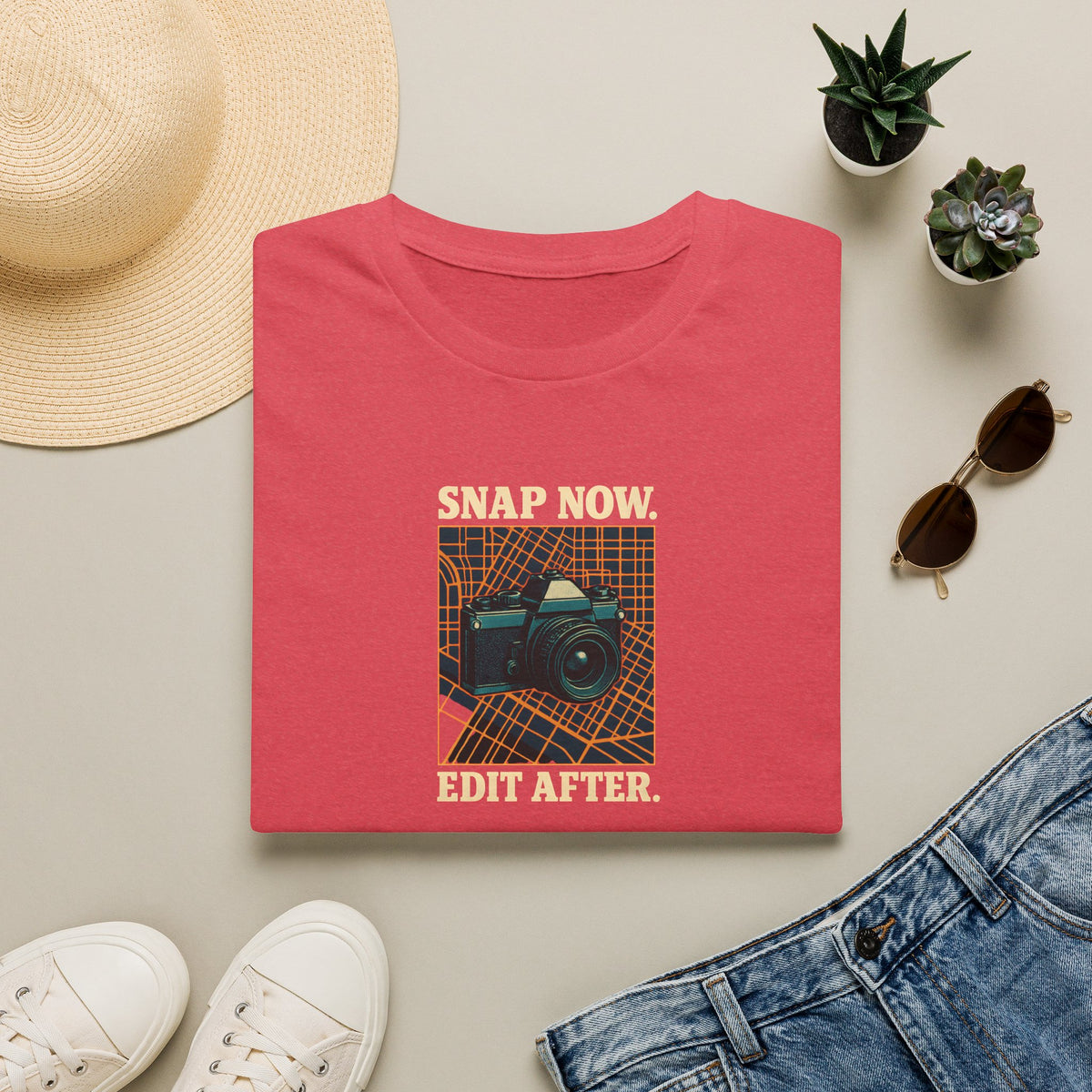 Snap Now Edit Later T-Shirt