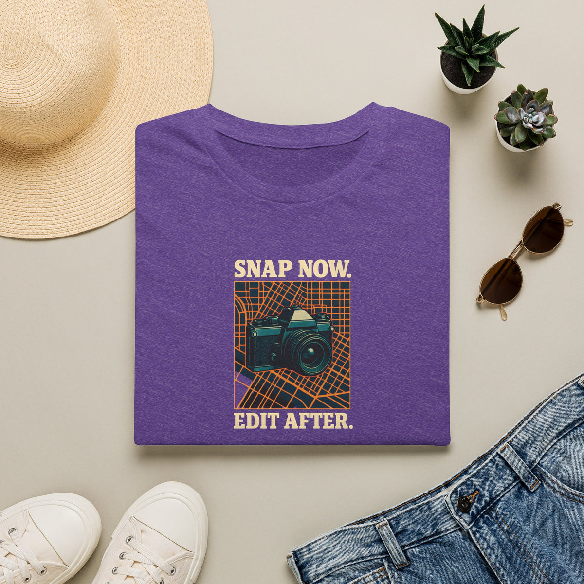 Snap Now Edit Later T-Shirt