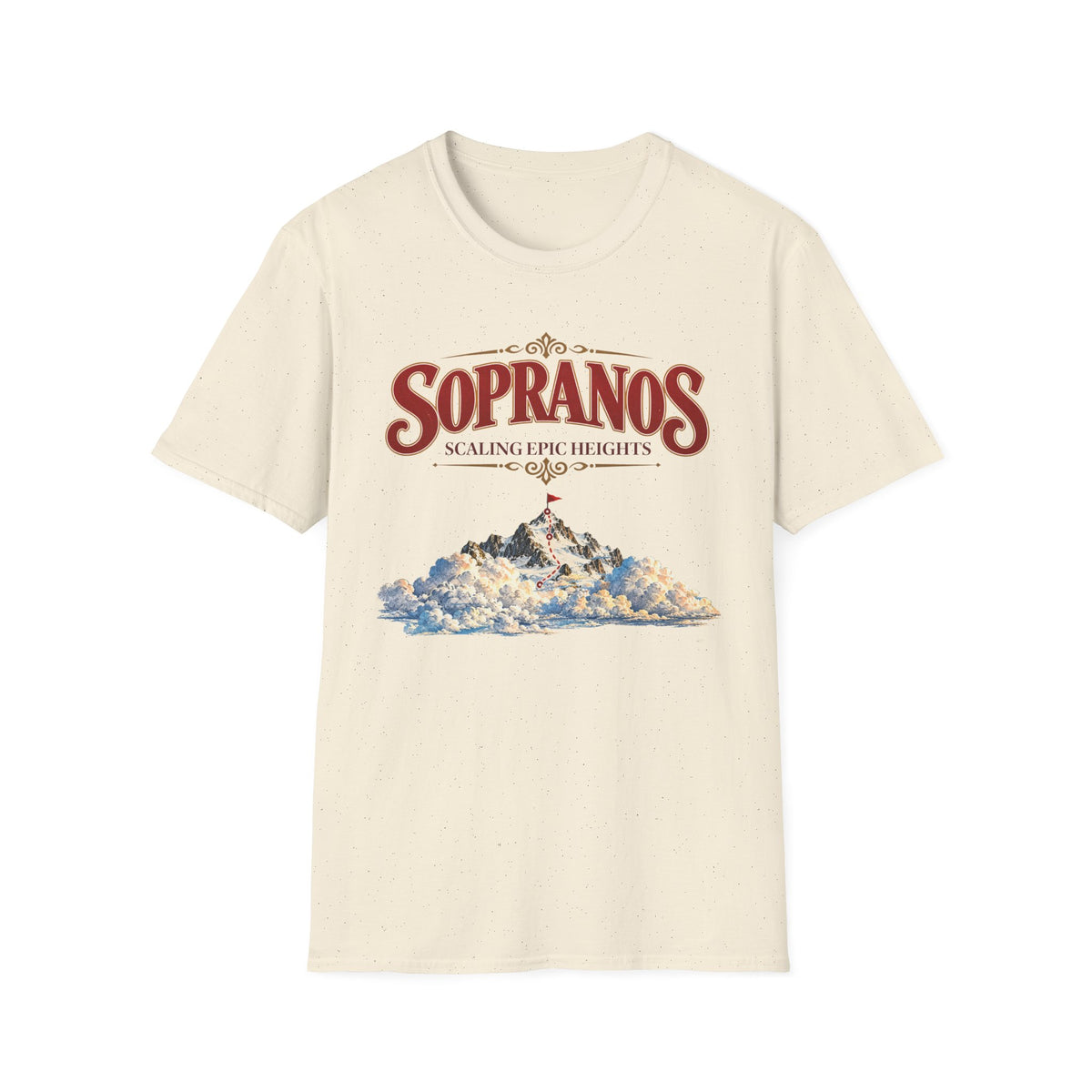 Sopranos 'Scaling Epic Heights' Graphic T-Shirt