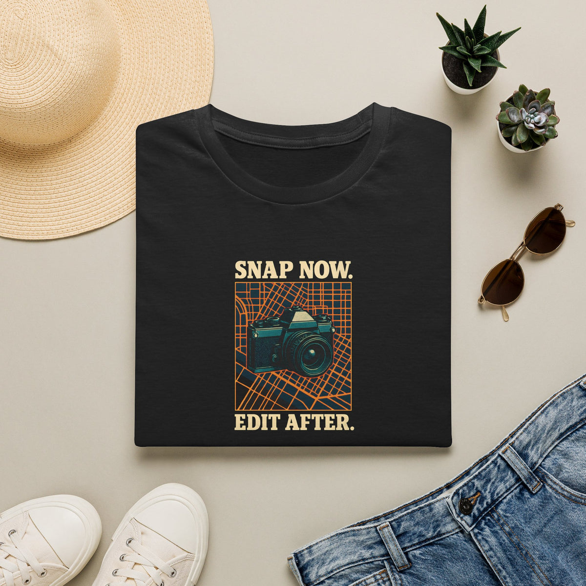 Snap Now Edit Later T-Shirt