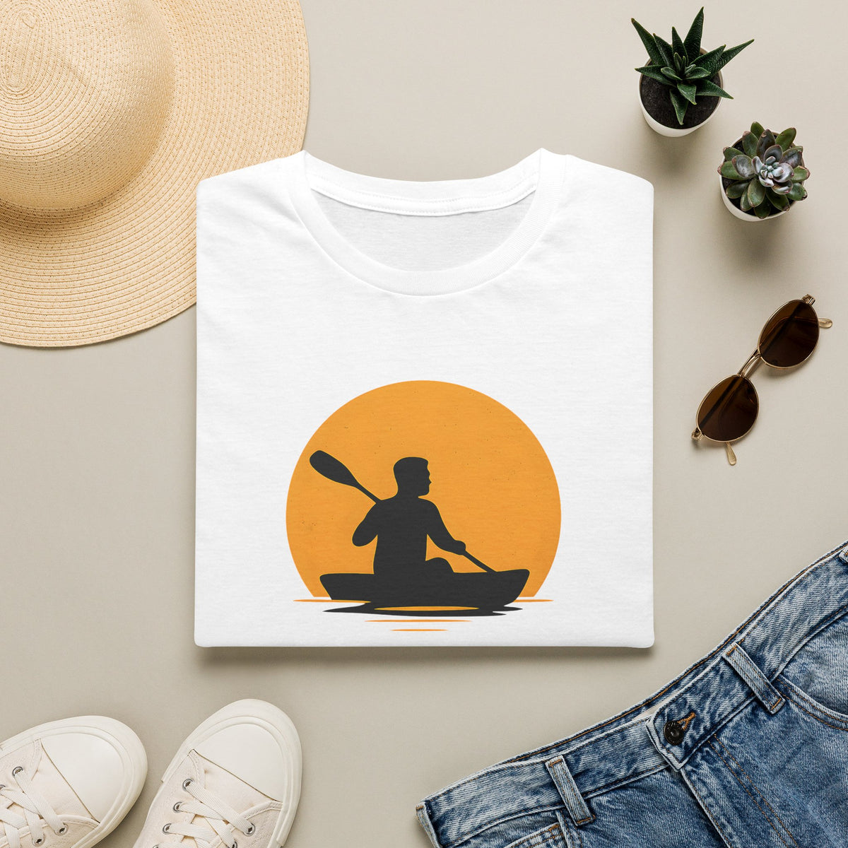 Kayaker at Sunset T-Shirt