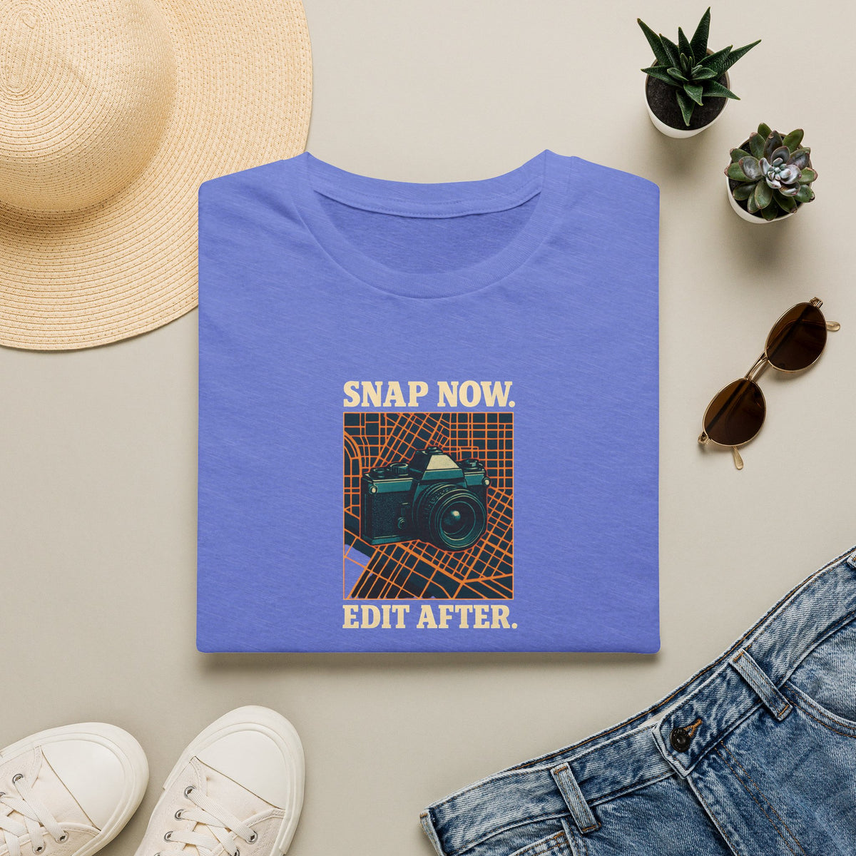 Snap Now Edit Later T-Shirt