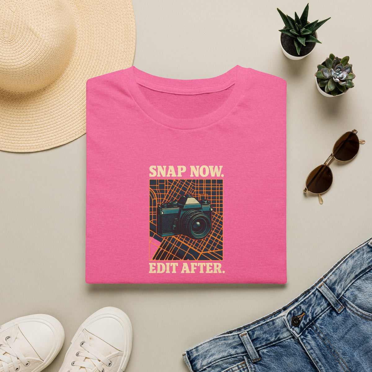 Snap Now Edit Later T-Shirt
