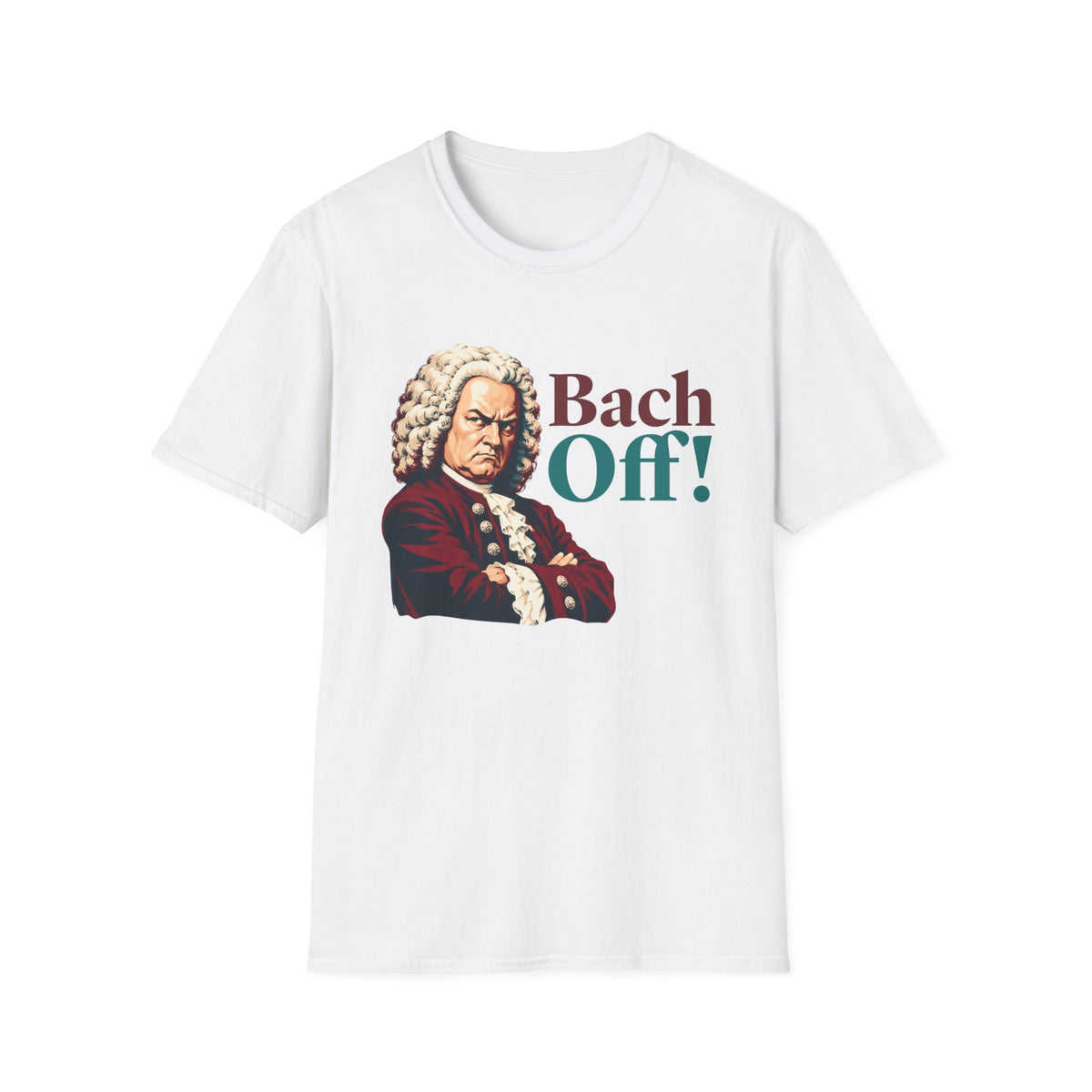 Bach Off! Classic Composer Graphic T-Shirt