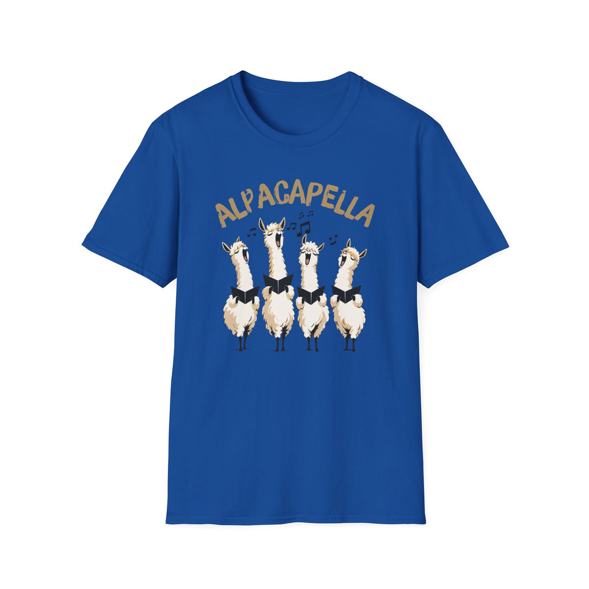 Alpacapella Singing Llamas T-Shirt
