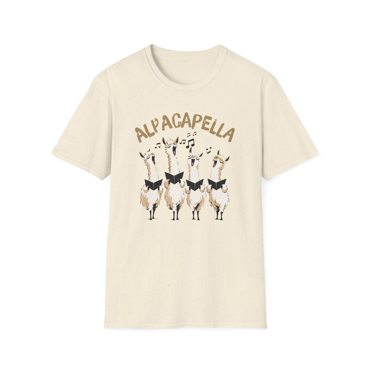 Alpacapella Singing Llamas T-Shirt