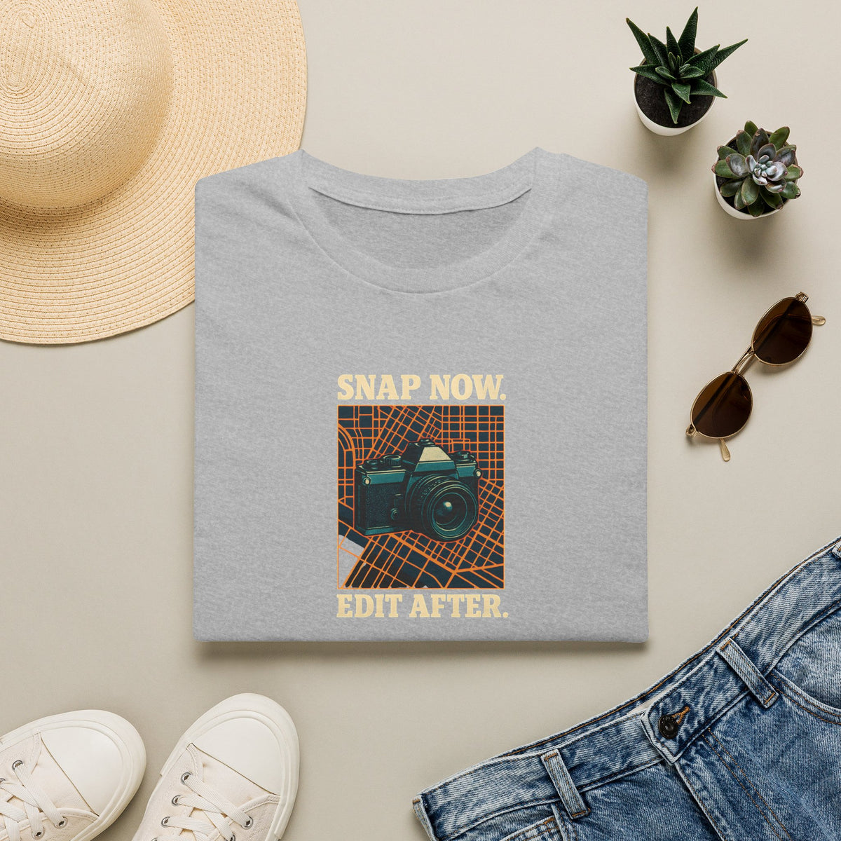 Snap Now Edit Later T-Shirt