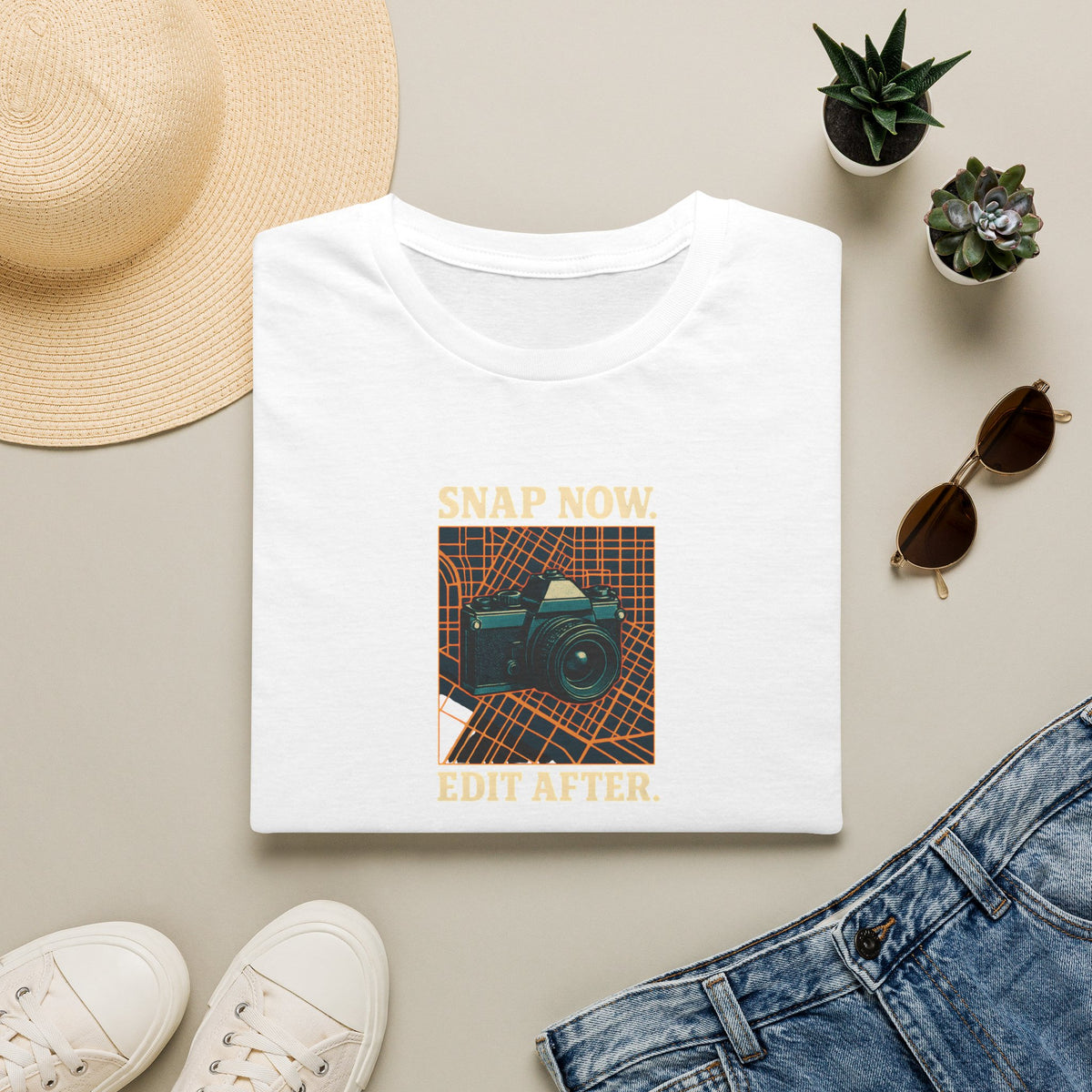 Snap Now Edit Later T-Shirt