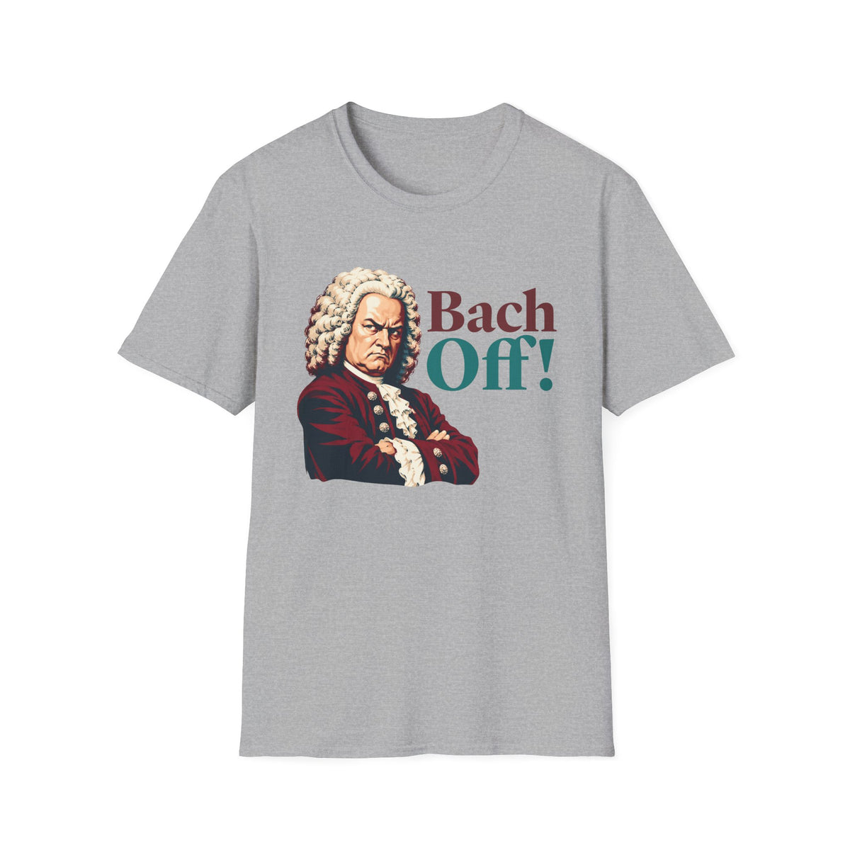 Bach Off! Classic Composer Graphic T-Shirt